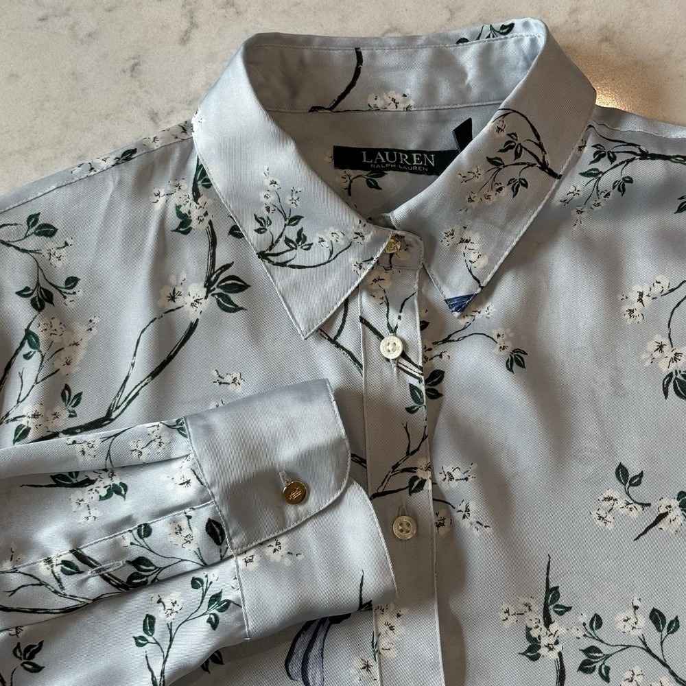 Lauren Ralph Lauren Willow Branch Button UP
